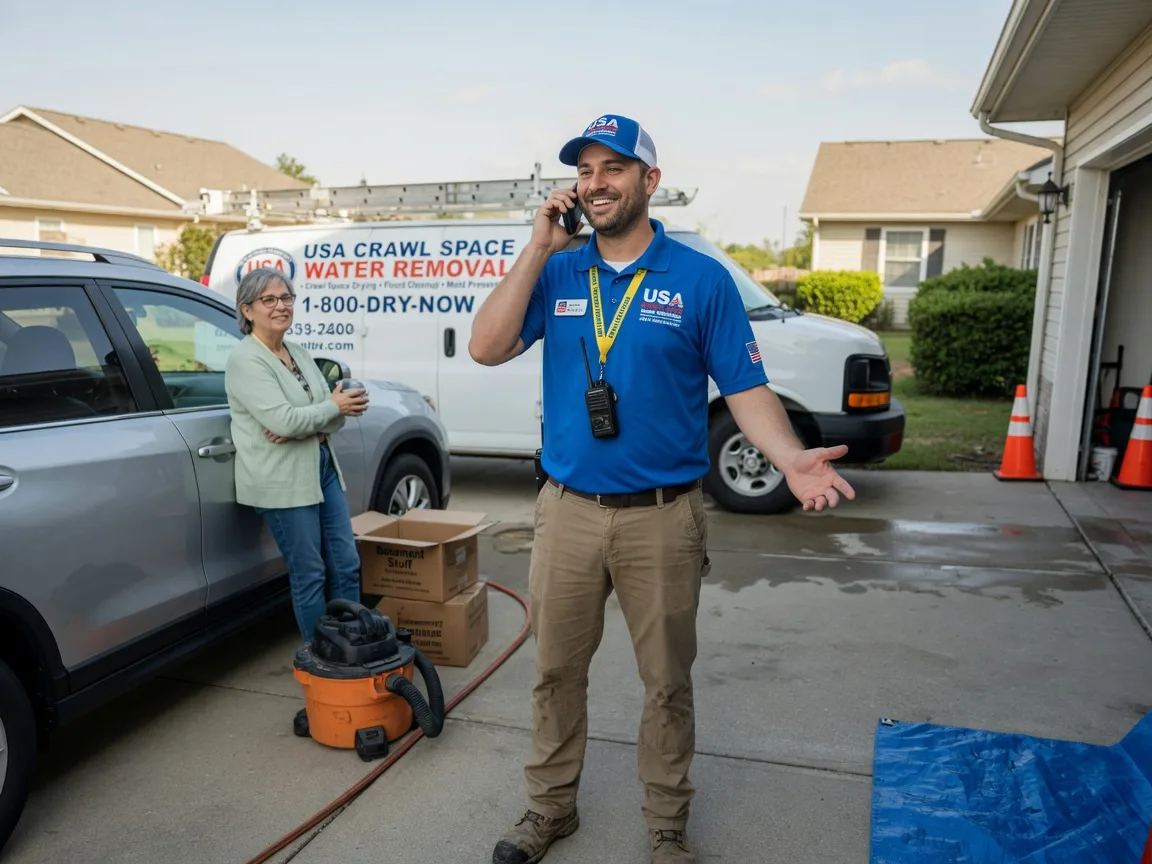 Crawl Space Water Removal Tyrone, GA FAQs
